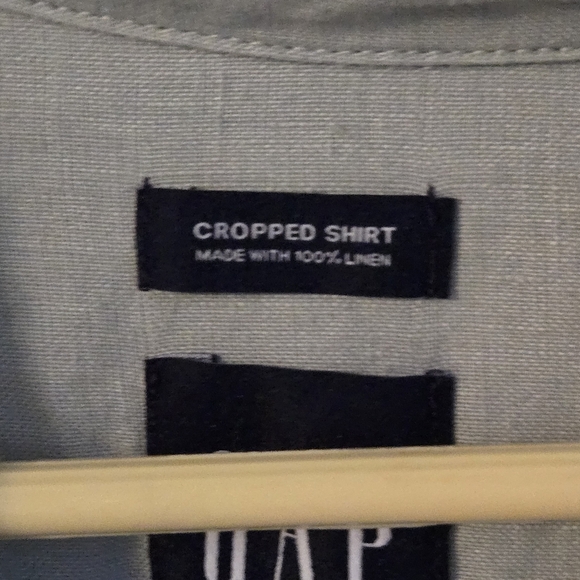 Linen button down top, XL, Gap - Picture 4 of 5